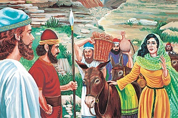 http://www.jw.org/en/publications/books/bible-stories/part-4-israels-first-king-to-captivity-in-babylon/story-60-abigail-and-david/