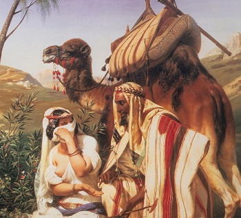 Tamar gặp Judah trên đường đi Timnah