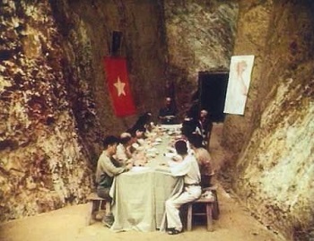 Chiến khu Việt Bắc - họp chính trị khoảng 1944-45