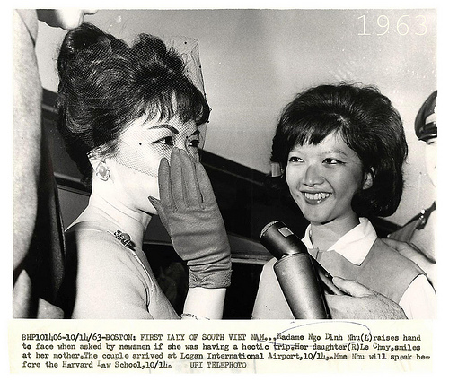 Mẹ con Ngô Đình Nhu, Lệ Thủy ở Hoa Kỳ