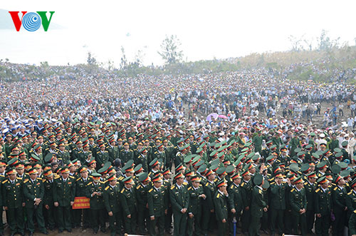 Lễ tang VNG ở Vũng Chùa