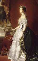Eugenie Marie de Monttijo de Guzman_by Franz Winterhalter
