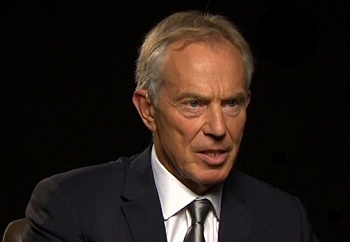 Tony Blair, người cuối cùng đã nói xin lỗi về chiến tranh Iraq trong một cuộc phỏng vấn trên CNN, được phát sóng 25 October 2015