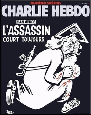 1st anniversary Charlie Hebdo