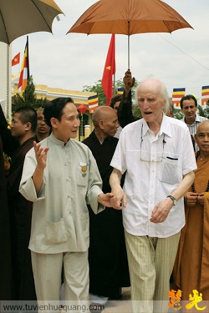 Erich Wulff và TS Lê Mạnh Thát