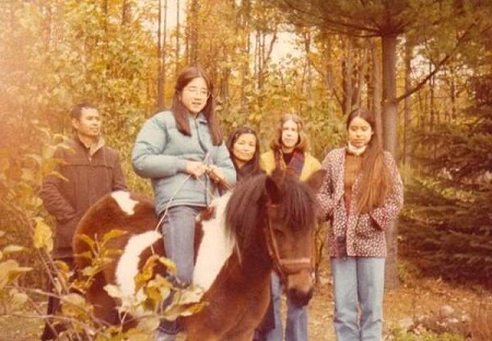 Nhất Hạnh Cao NGọc Phượng và mẹ con bà Helen vợ họa sĩ Võ Đình